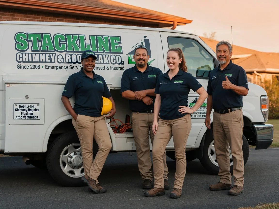 Chimney flashing repair company in Fallbrook, CA